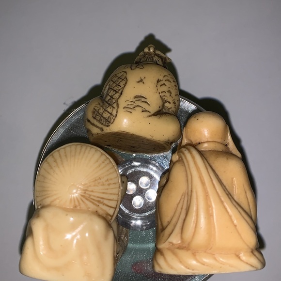 3 vintage Japanese figurines - Picture 4 of 5